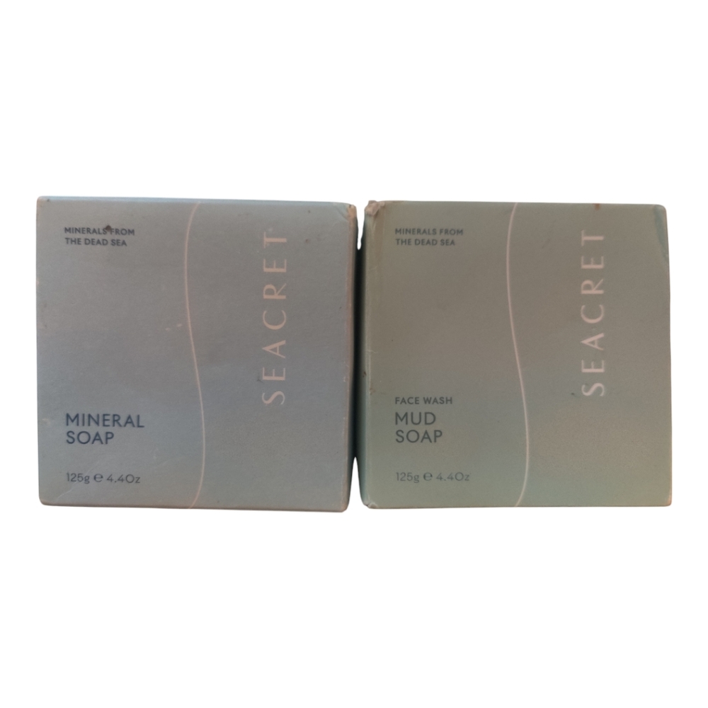 Seacret Mineral & Mud soap bundle